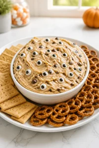 Monster Cookie Dough Dip No Bake