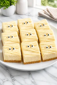Mummy Wrapped Cheesecake Bar White Chocolate