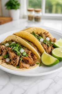 Pork Carnita Taco Cilantro Lime