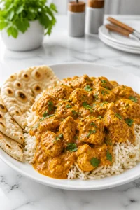 Slow Cooker Butter Chicken Coconut