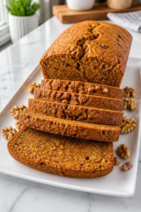 Spiced Pumpkin Banana Bread Loaf
