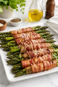 Bacon Wrapped Asparagus Holiday Side