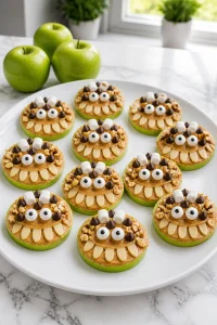Candy Apple Slice Monster Bites
