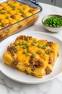 Cheesy Tater Tot Breakfast Casserole