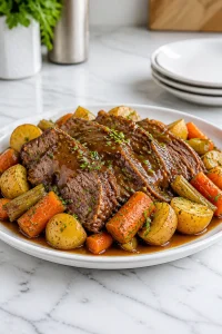 Classic Beef Pot Roast Vegetables