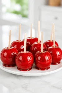 Classic Red Candy Apple Bite