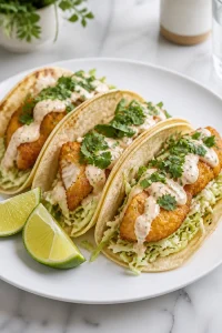 Crispy Baja-Style Fish Tacos Recipe