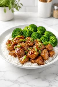 Easy Homemade Teriyaki Chicken Bowl