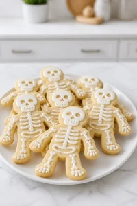Halloween Skeleton Sugar Cookie Cutouts
