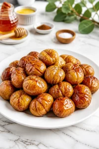 Roasted Chestnut Honey Glaze Snack