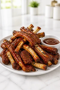 Skeleton Rib Bbq Pork Bite