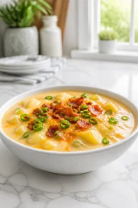 Slow Cooker Cheesy Potato Soup