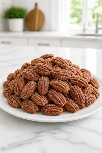Spiced Candied Pecan Snack Mix