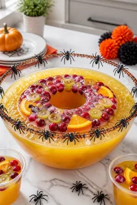 Spooky Halloween Punch Ice Ring