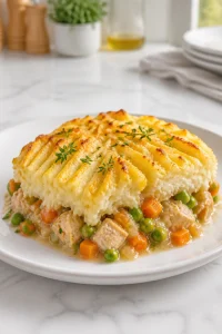 Thanksgiving Turkey Shepherd’s Pie Bake