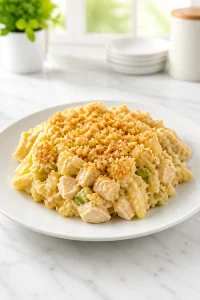 Chicken Crunch Casserole with Water Chestnuts