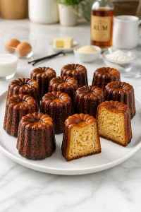 Classic Canelés de Bordeaux with Rum