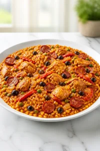 Classic Christmas Eve Chicken Paella