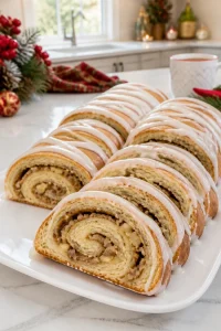 Classic Christmas Nut Roll Sweet Bread