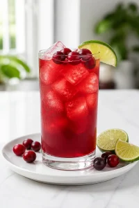 Classic Holiday Cape Codder Cocktail