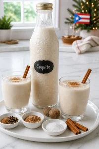Classic Puerto Rican Coquito Holiday Drink