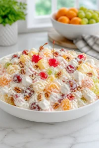 Classic Southern Ambrosia Fruit Salad