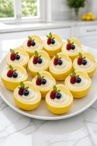 Creamy 3-Ingredient Lemon Posset Dessert