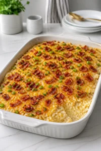 Creamy Make-Ahead Mashed Potato Casserole