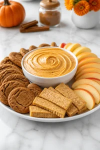 Creamy No-Bake Pumpkin Pie Dip