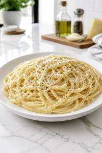 Creamy Roman Cacio e Pepe Pasta