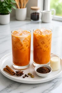 Creamy Thai Tea with Condensed Milk