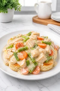 Creamy Turkey a la King
