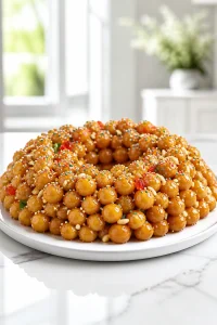 Crispy Pignolata Sicilian Honey Balls