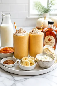 Easy Creamy Pumpkin Pie Smoothie