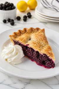 Flaky Sour Cream Mulberry Pie