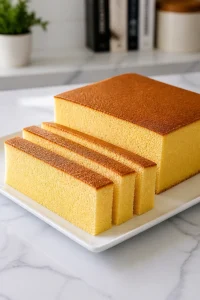 Fluffy Japanese Castella Sponge Cake