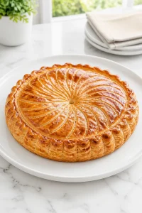 French Almond Pithivier Puff Pastry Pie