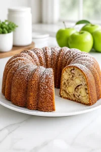 Fresh Granny Smith Jewish Apple Cake