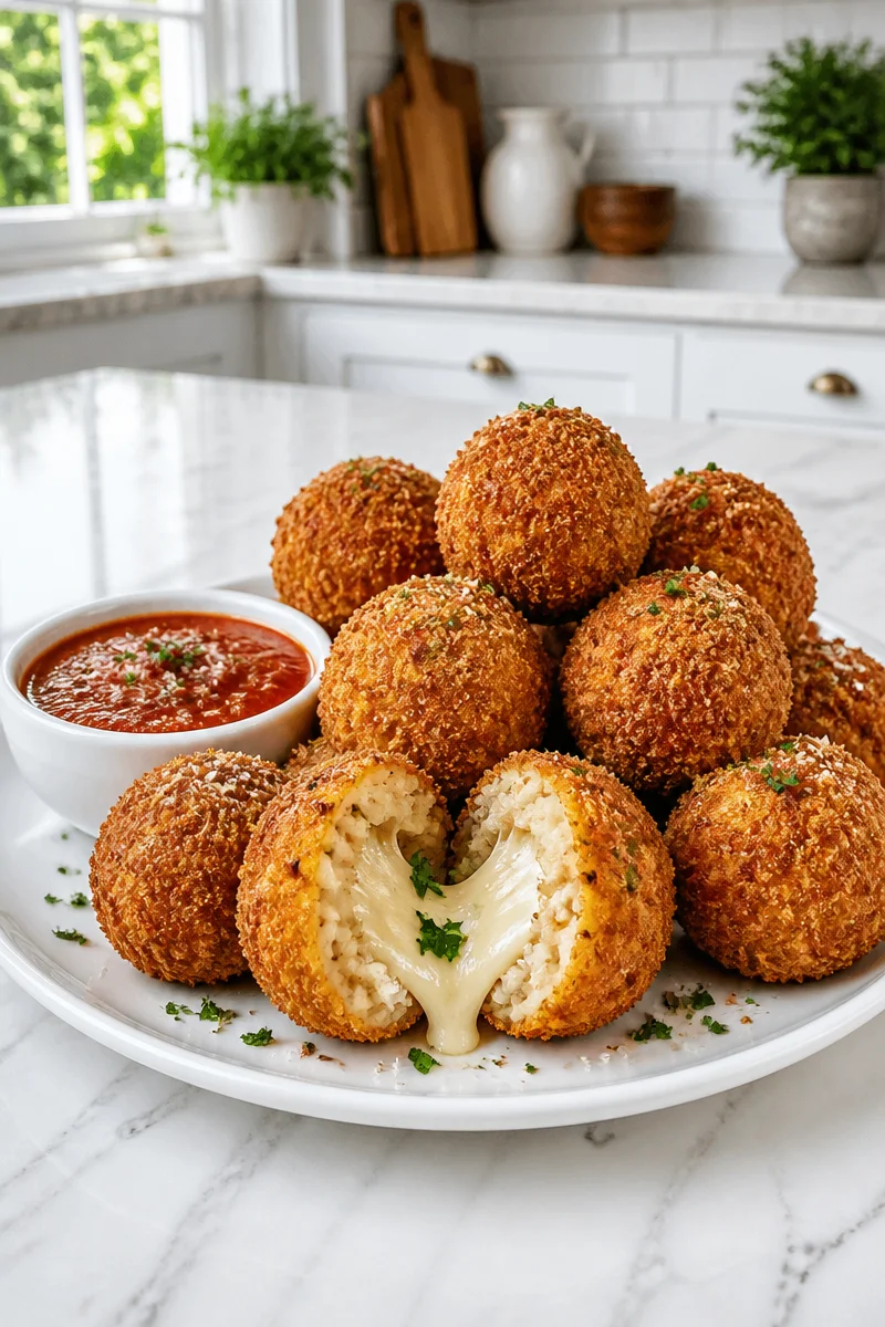 Haunted Mansion Arancini Rice Ball for Halloween-themed cuisine