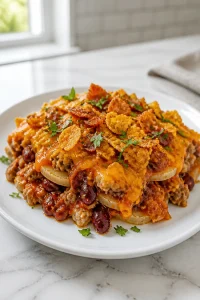 Hearty Shipwreck Casserole with Ground Beef