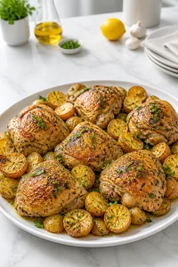 Herb Butter Roasted Chicken Thigh