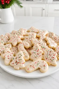Holiday Eggnog Cookie with Nutmeg Glaze