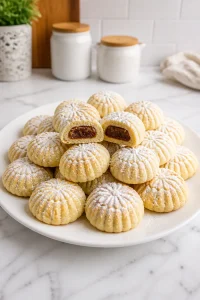 Homemade Date-Filled Semolina Ma’amoul Cookies