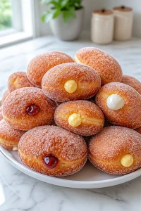 Homemade Maui Style Malasadas Doughnuts