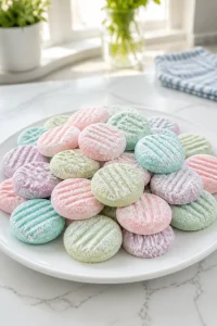 Homemade Pastel Cream Cheese Butter Mints