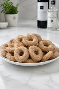 Italian Ciambelline al Vino Wine Cookie