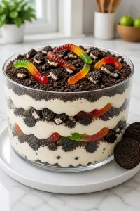 Layered Oreo Dirt Cake Trifle