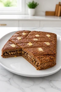 Lebanese Baked Kibbeh Bil Sanieh Recipe
