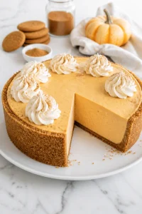 Make-Ahead Pumpkin Ice Cream Pie