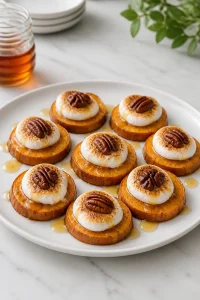 Maple Sweet Potato Bites with Marshmallow
